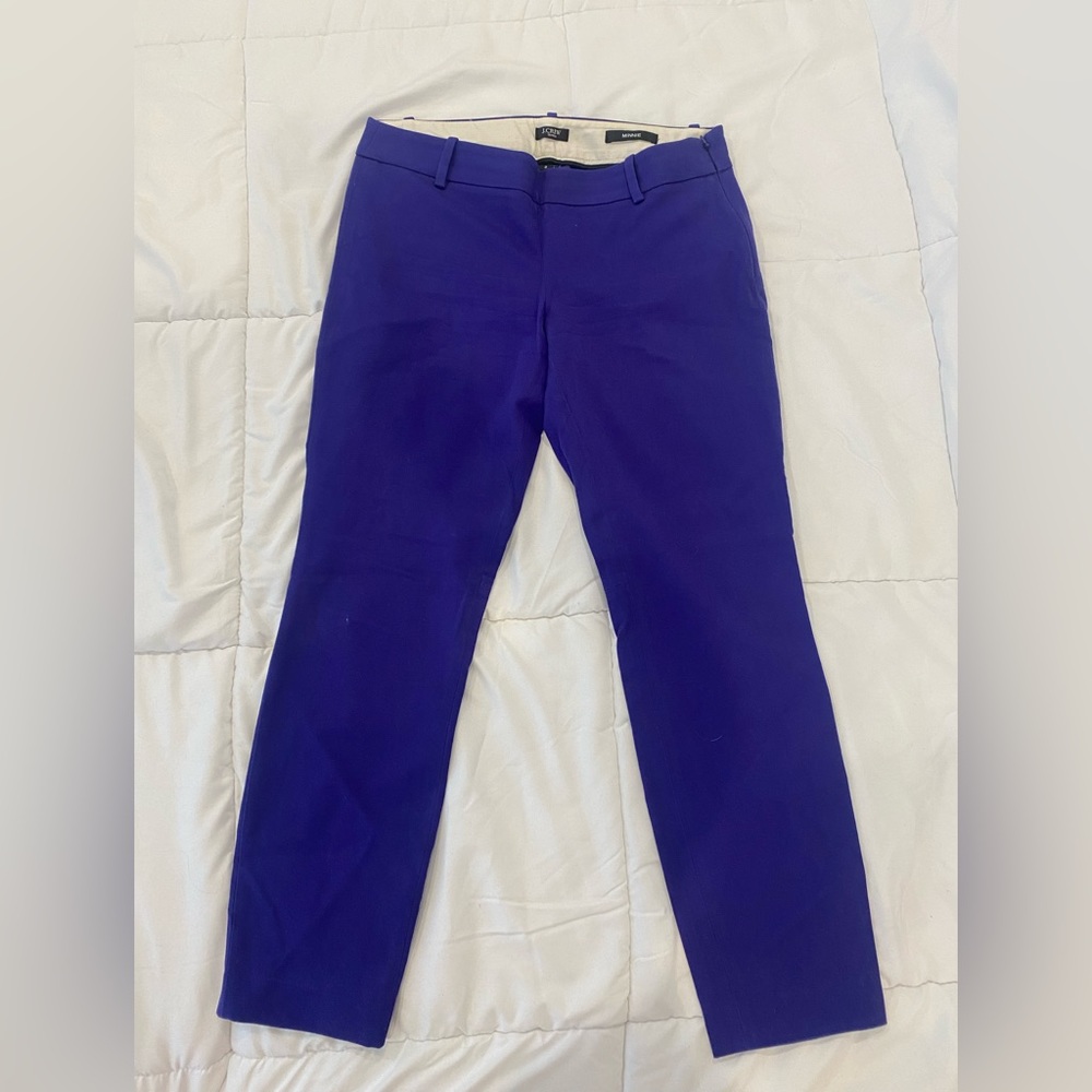 JCrew Minnie Pants in Indigo